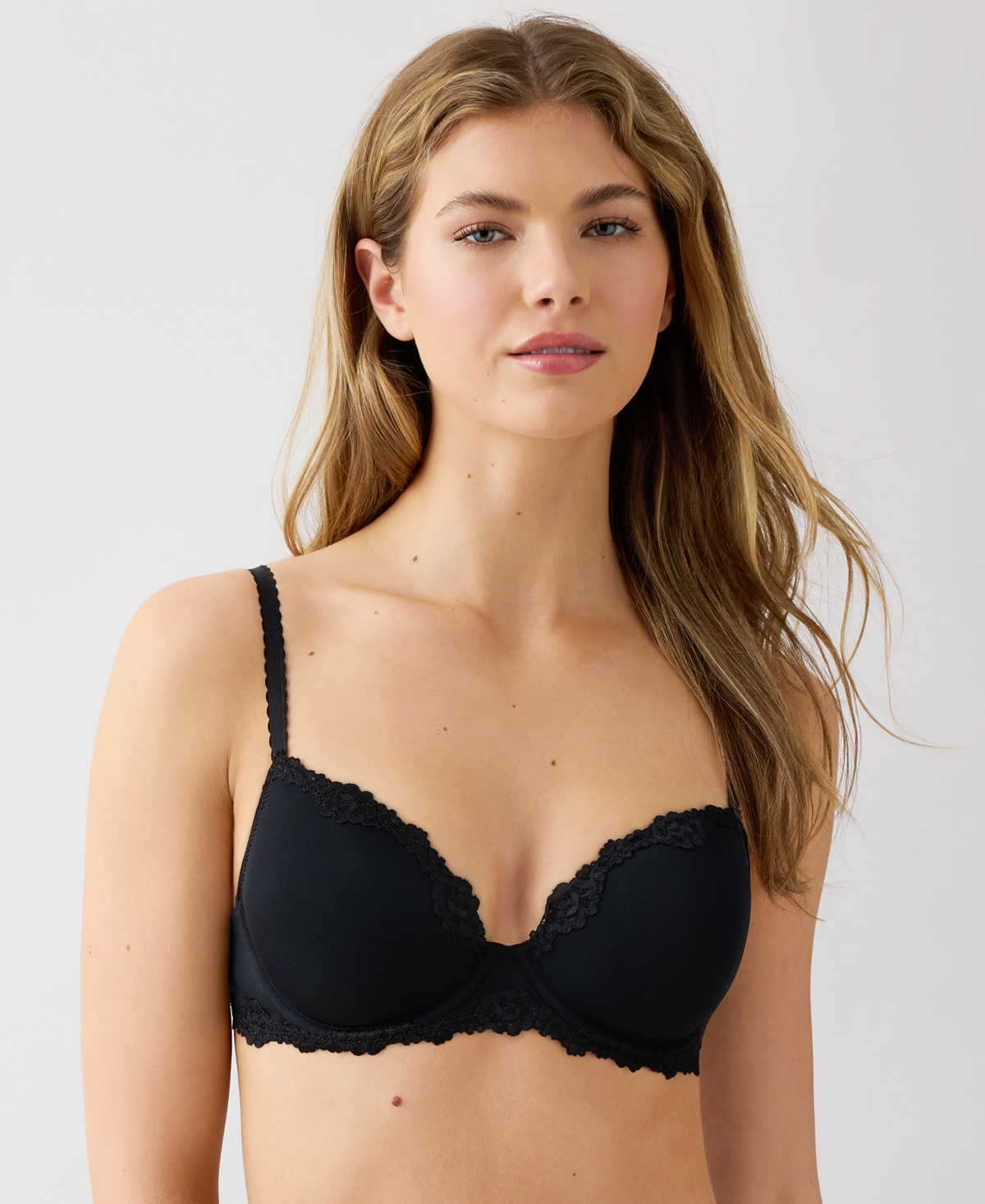 B.tempt'd Women's Future Foundation Lace Underwired T-shirt Bra In Black