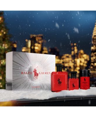 Polo Red 3 pc. Eau de Toilette Cologne and Deodorant Gift Set