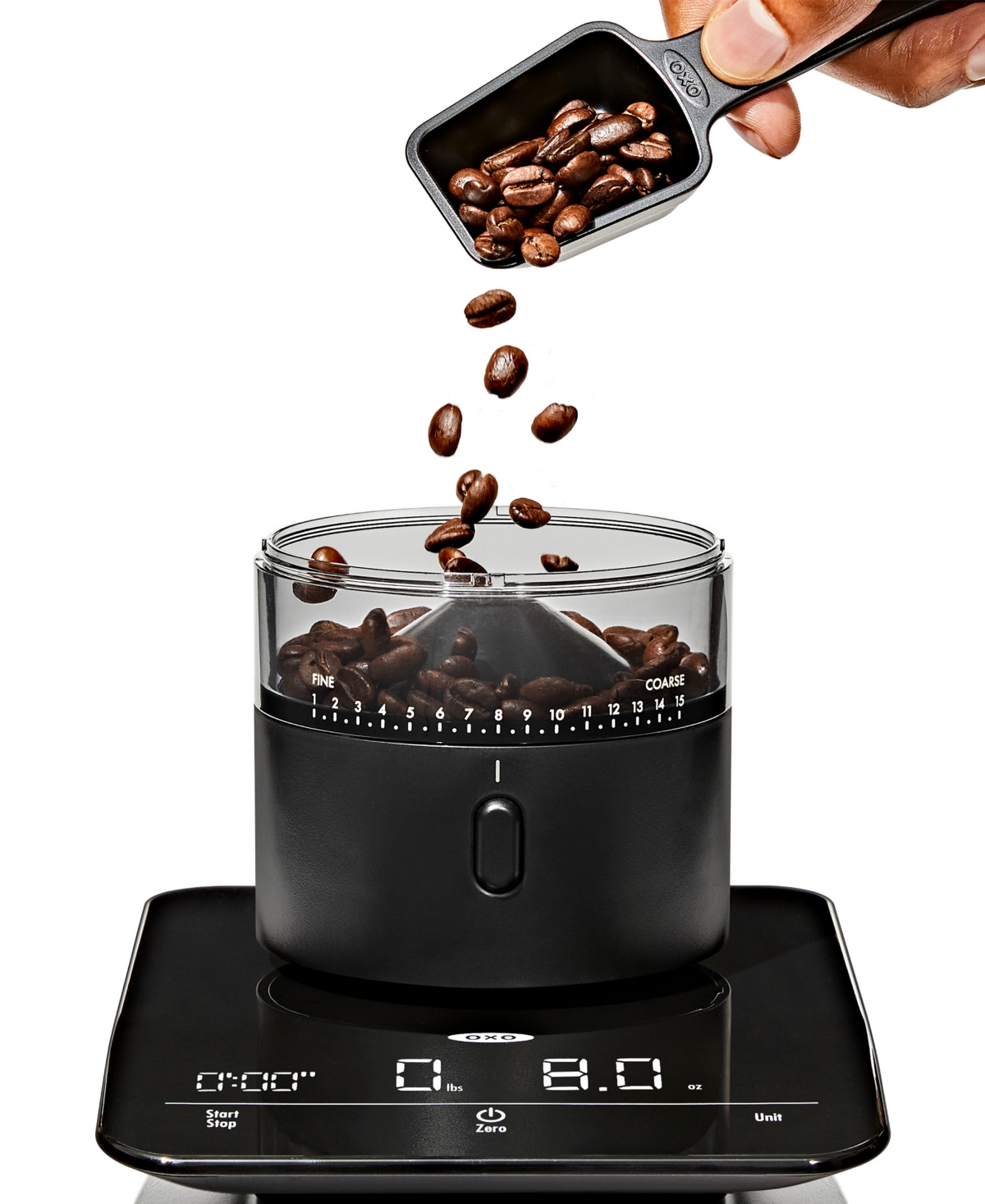 Oxo Brew 2.95" Stainless Steel Compact Conical Burr Coffee Grinder