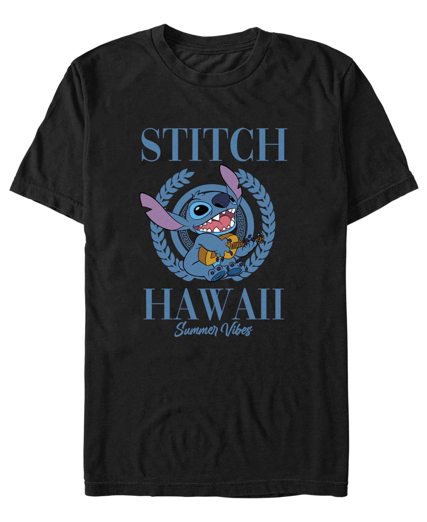 Мужская футболка Fifth Sun Lilo & Stitch Graphic Print, цвет: Чёрный — фото 1
