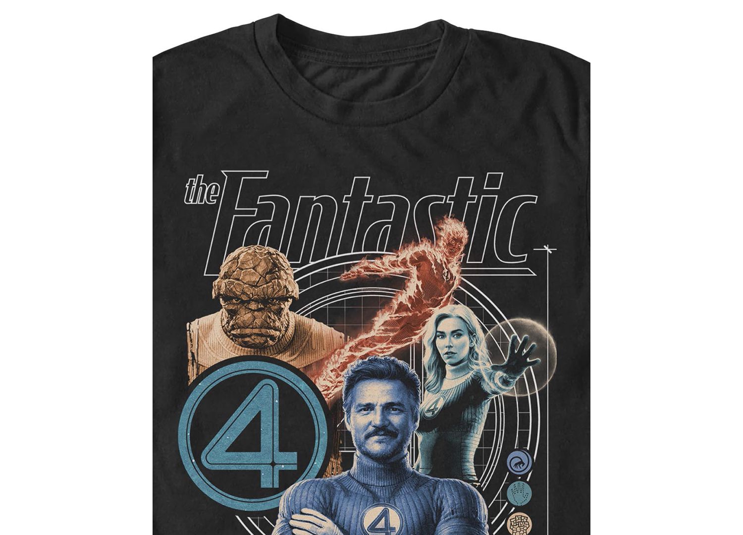 Men's Fantastic 4 First Steps Crewneck T-Shirt