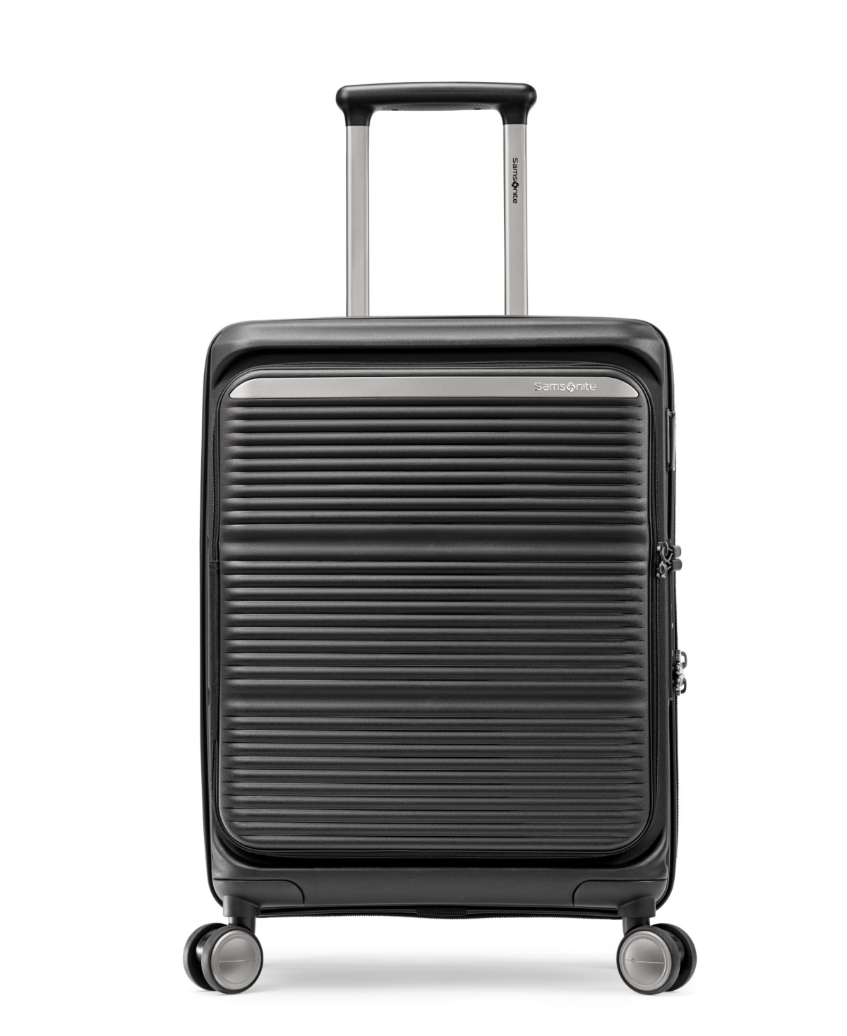 Samsonite Paralux Expandable Large Spinner Suitcase In Black