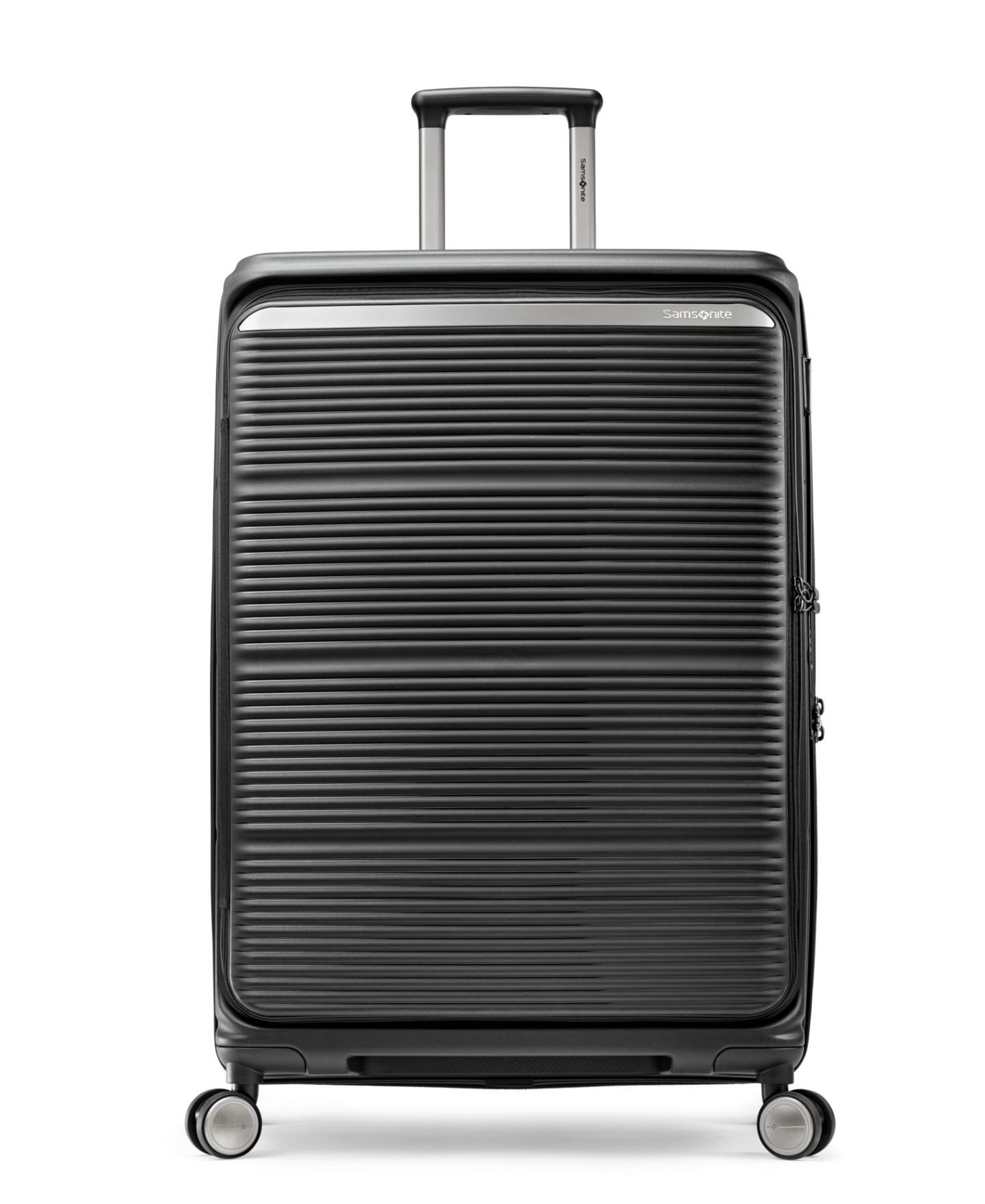 Чемодан Samsonite Paralux Hardside Large 30" Check-In Spinner Luggage, цвет: Чёрный — фото 2