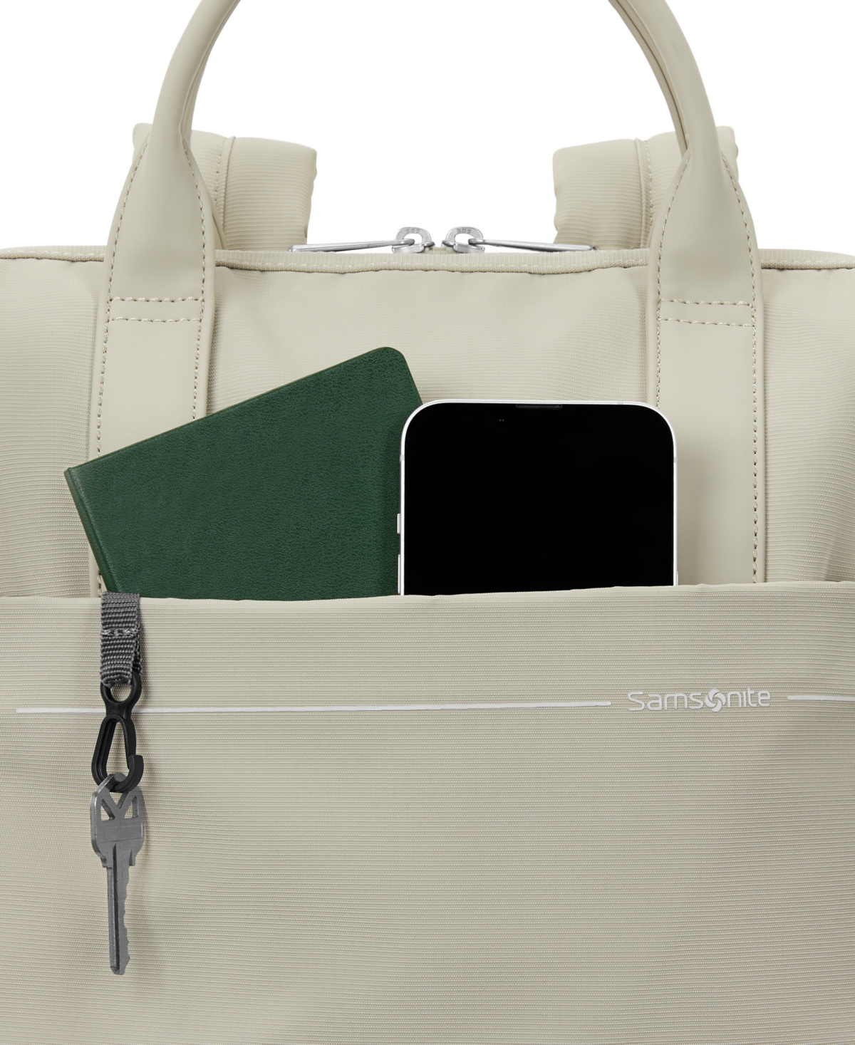 Samsonite Convertible 16" Backpack In Gray