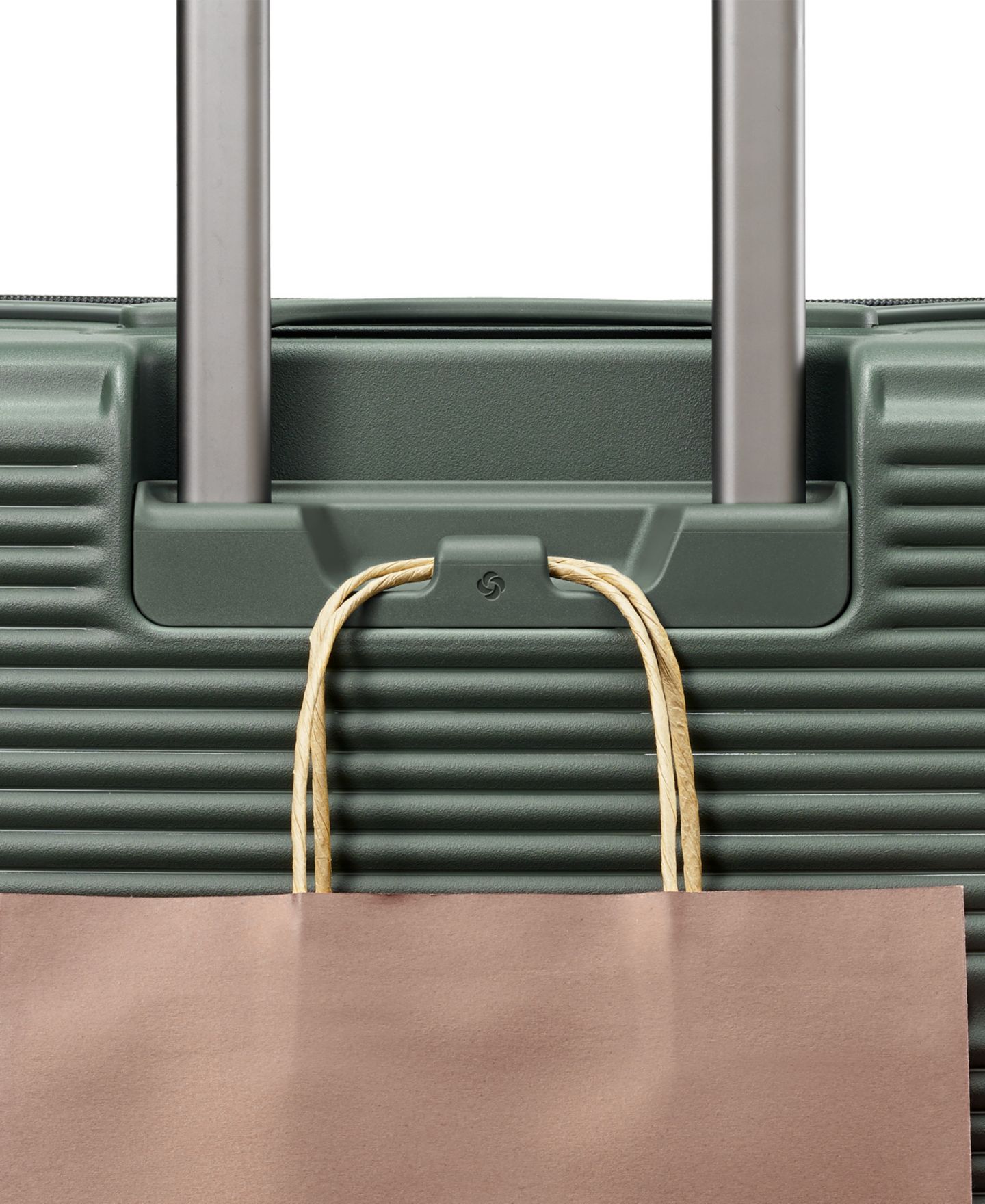 Чемодан Samsonite Paralux Global 22" Hardside Carry-On Spinner Luggage, цвет: Оливковый — фото 14