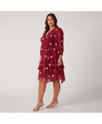 Plus Size Begin Again Assymm Dress
