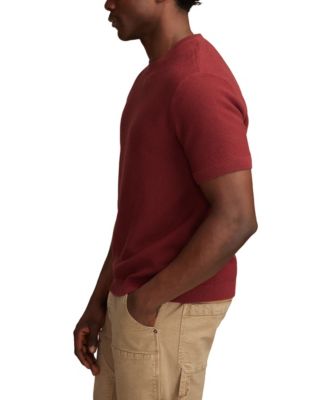 Men's Short Sleeve Crewneck Sweater