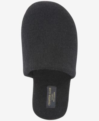 Women's Cashmere Solid Slippers