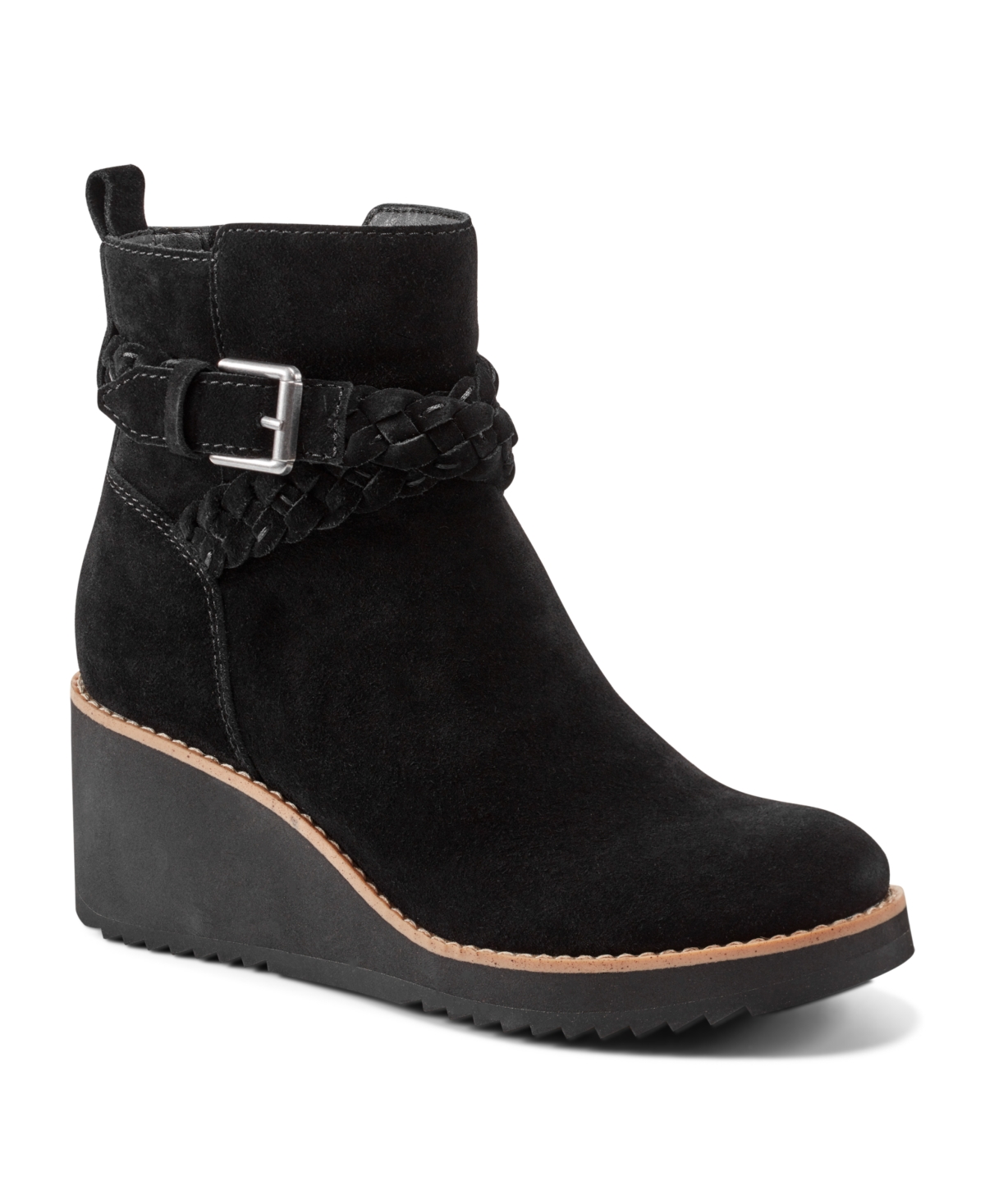 Earth ® Chace Wedge Bootie In Black