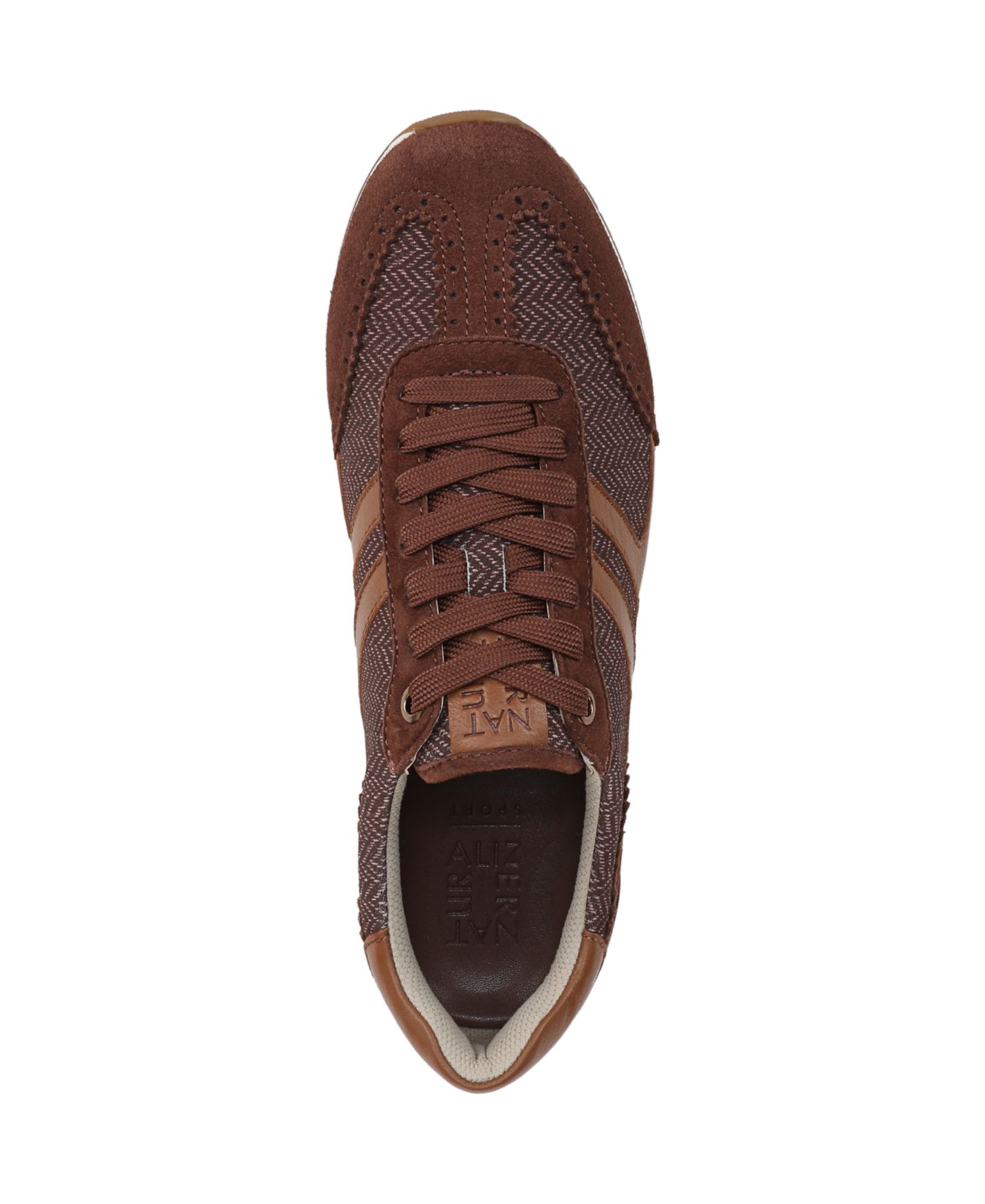Женские кроссовки Naturalizer Lorena Closed Round Toe Lace Up, цвет: Разноцветный — фото 4