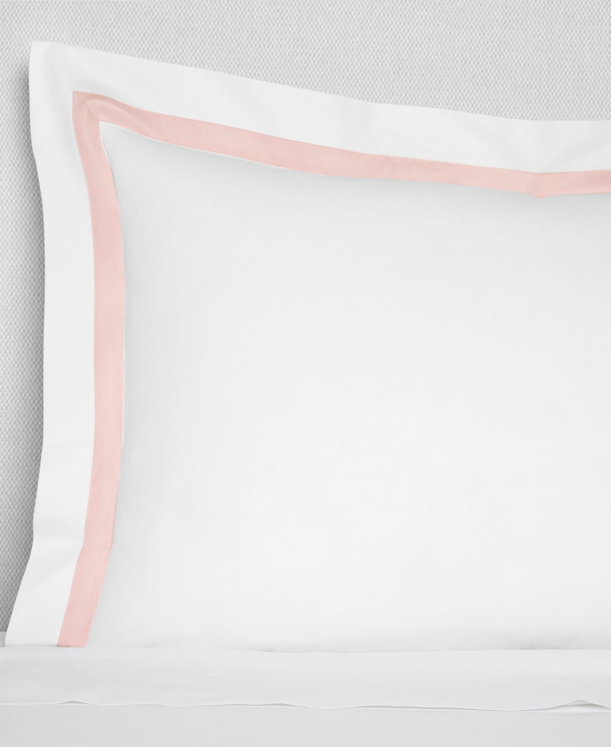 Sferra Estate Woven Cotton Boudoir Sham, 12" X 16" In White