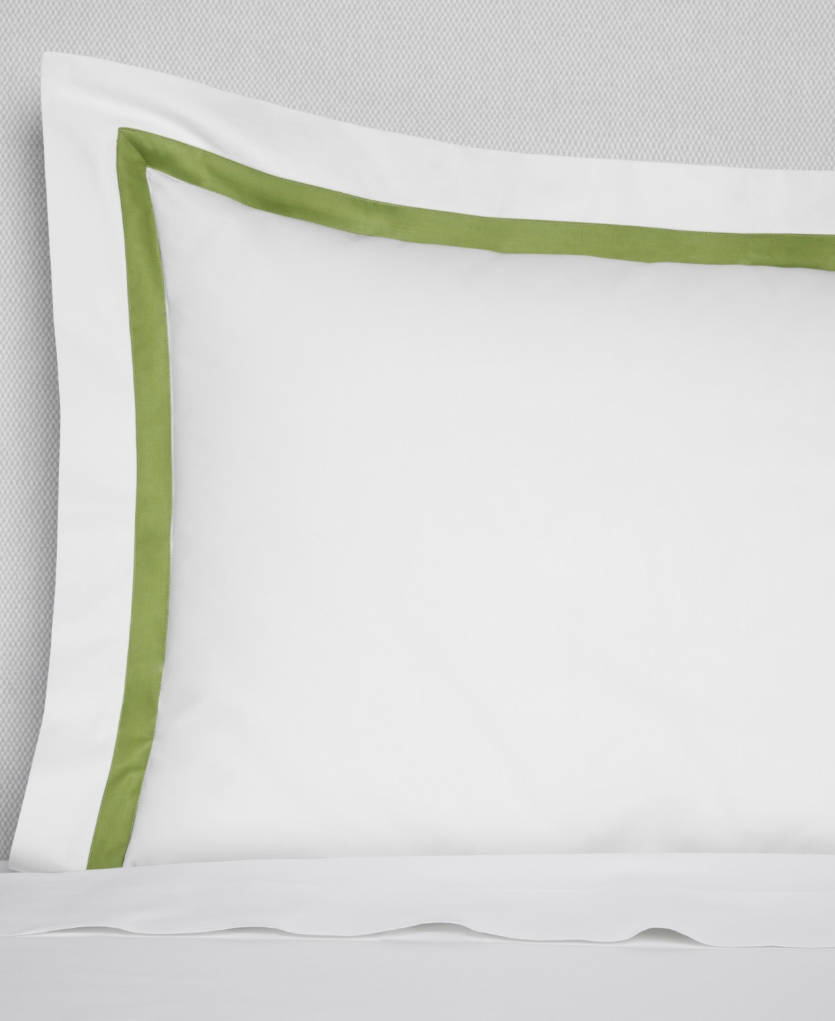 Sferra Estate Woven Cotton Boudoir Sham, 12" X 16" In White