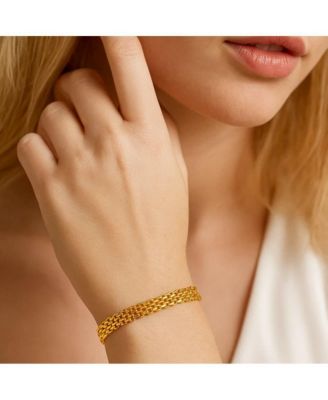 Elena Adjustable Stackable Link Bracelet