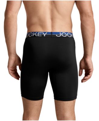 Men's Big & Tall 2-Pack Infinite Cool Long Leg Boxer Briefs