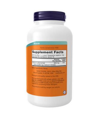 Calcium Citrate ,8 OZ