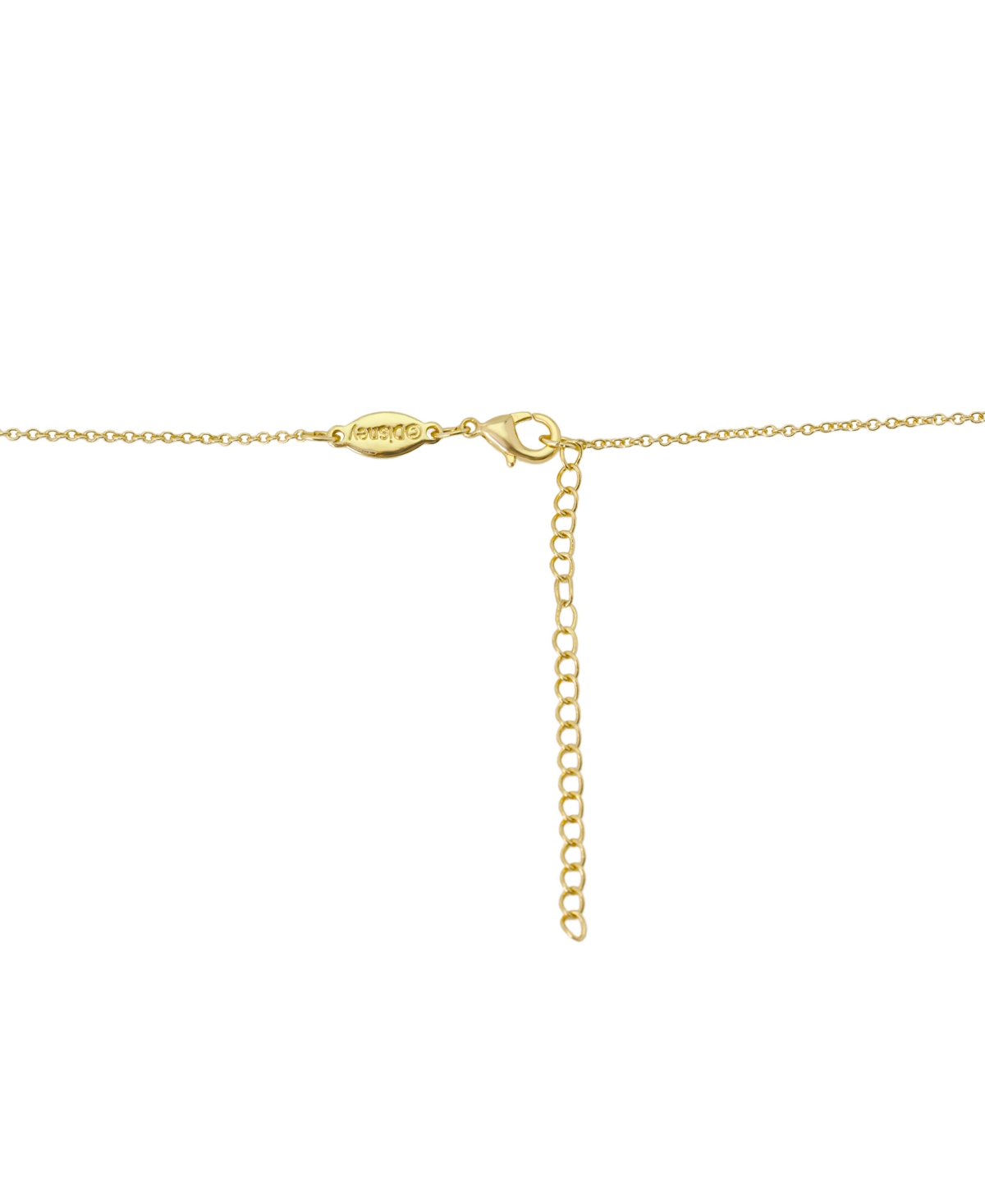 Disney Glass Cultivated Pearl Mickey Pendant Necklace And Hoop Earring Set In Gold
