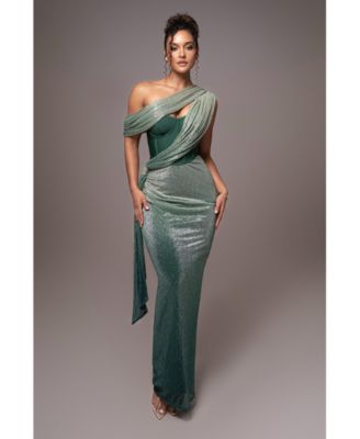 Women's Celestina Draped Maxi Dress
