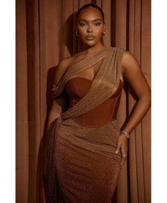 Women's Celestina Draped Maxi Dress