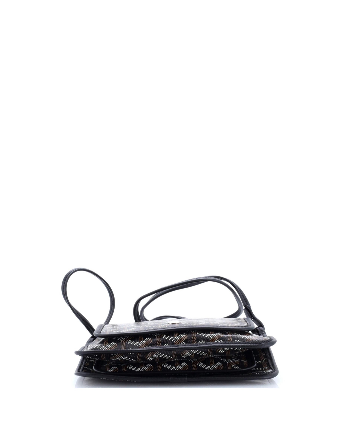 Pre-Owned Goyard Plumet Clutch Wallet Coated Canvas