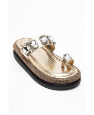 Evans Jeweled Platform Sandal (Women)