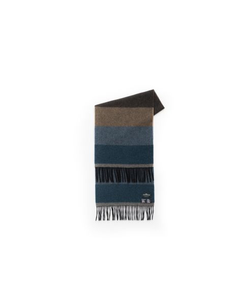 Мужской шарф Rodd & Gunn Frankton Stripe, цвет: Джинсовый