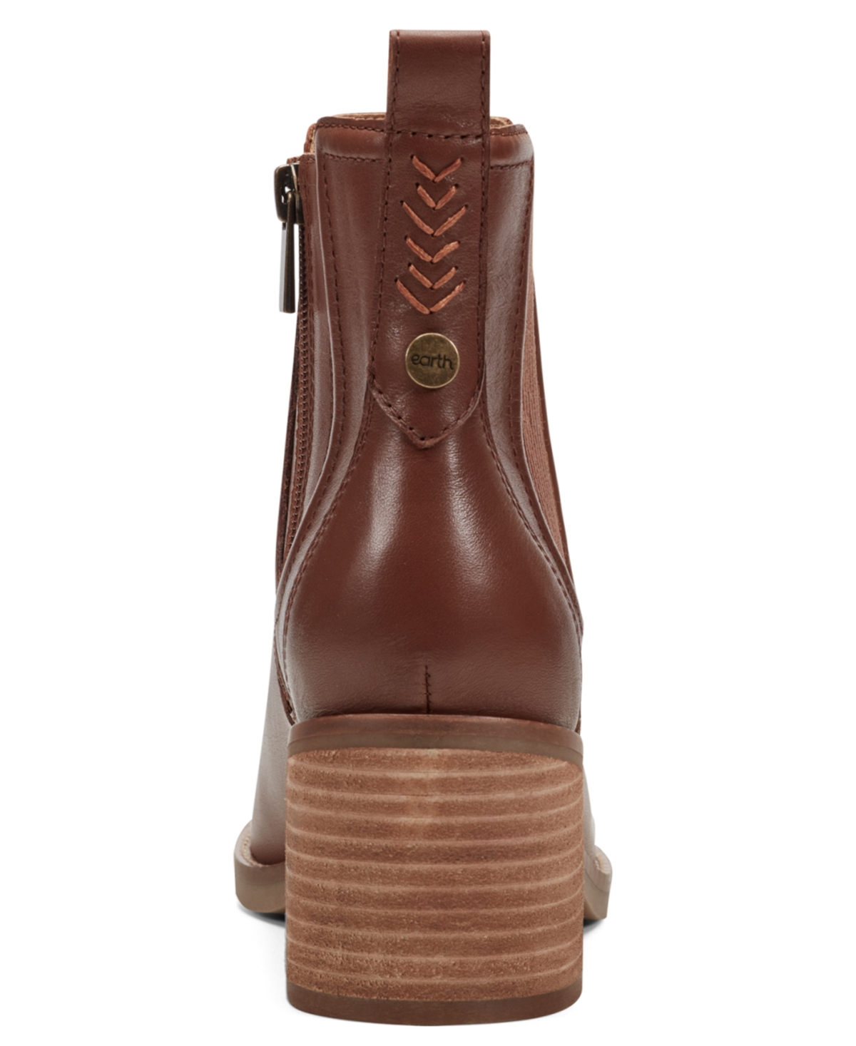 Earth Women's Cassi Block Heel Booties In Brown