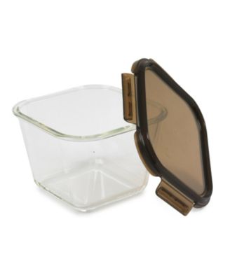 Set of 2 XL Glass Food Storage Set