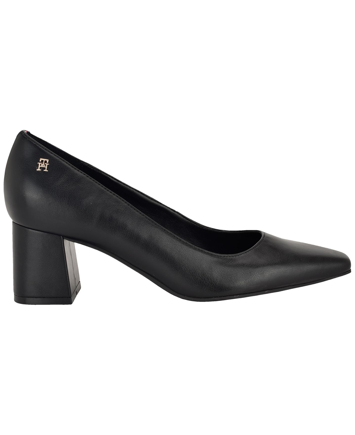 Женские туфли Tommy Hilfiger Opheili Classic Block Heel Pumps, цвет: Чёрный, вариант 1 — фото 2