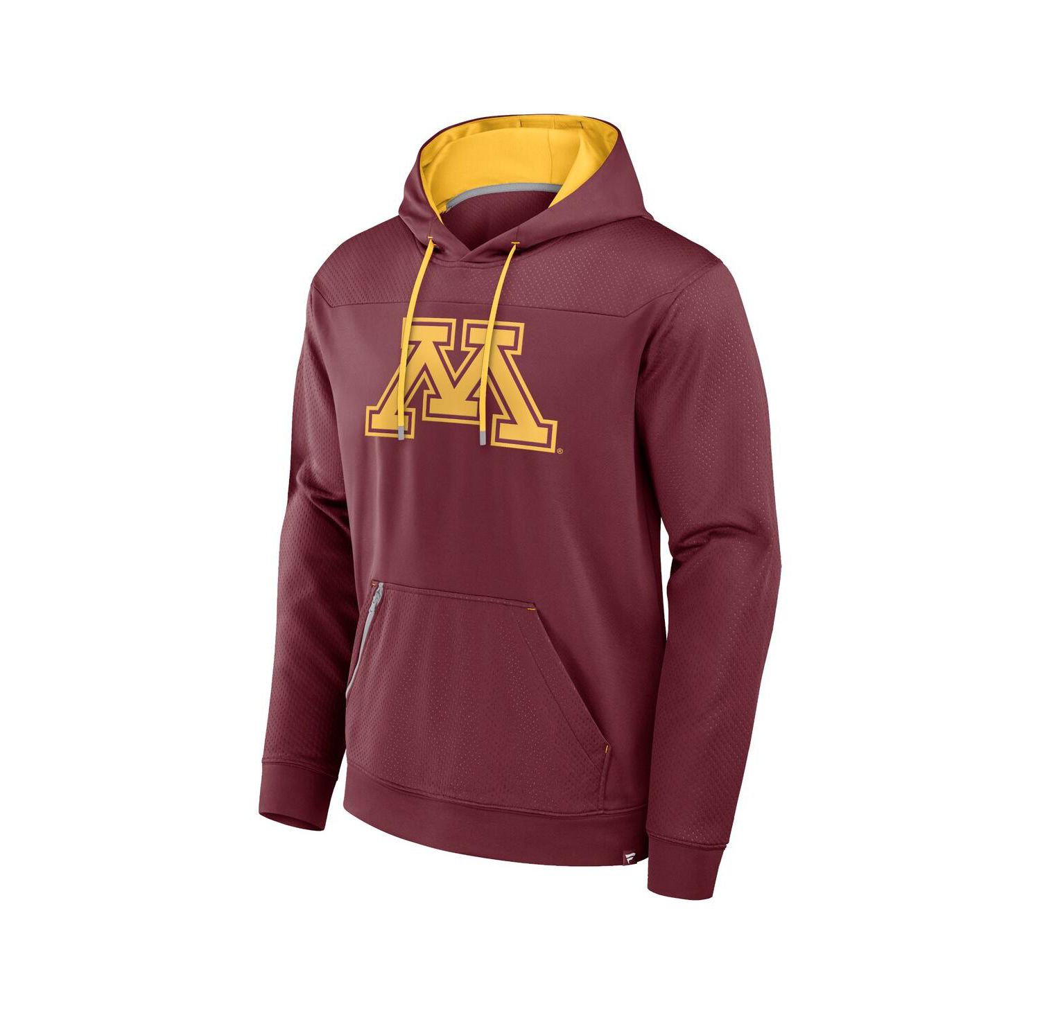 Men's Maroon Minnesota Golden Gophers Defender Dot Faded Primary Pullover Hoodie