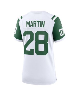 Women's Curtis Martin White New York Jets Classic Alternate Retired Player Game Jersey