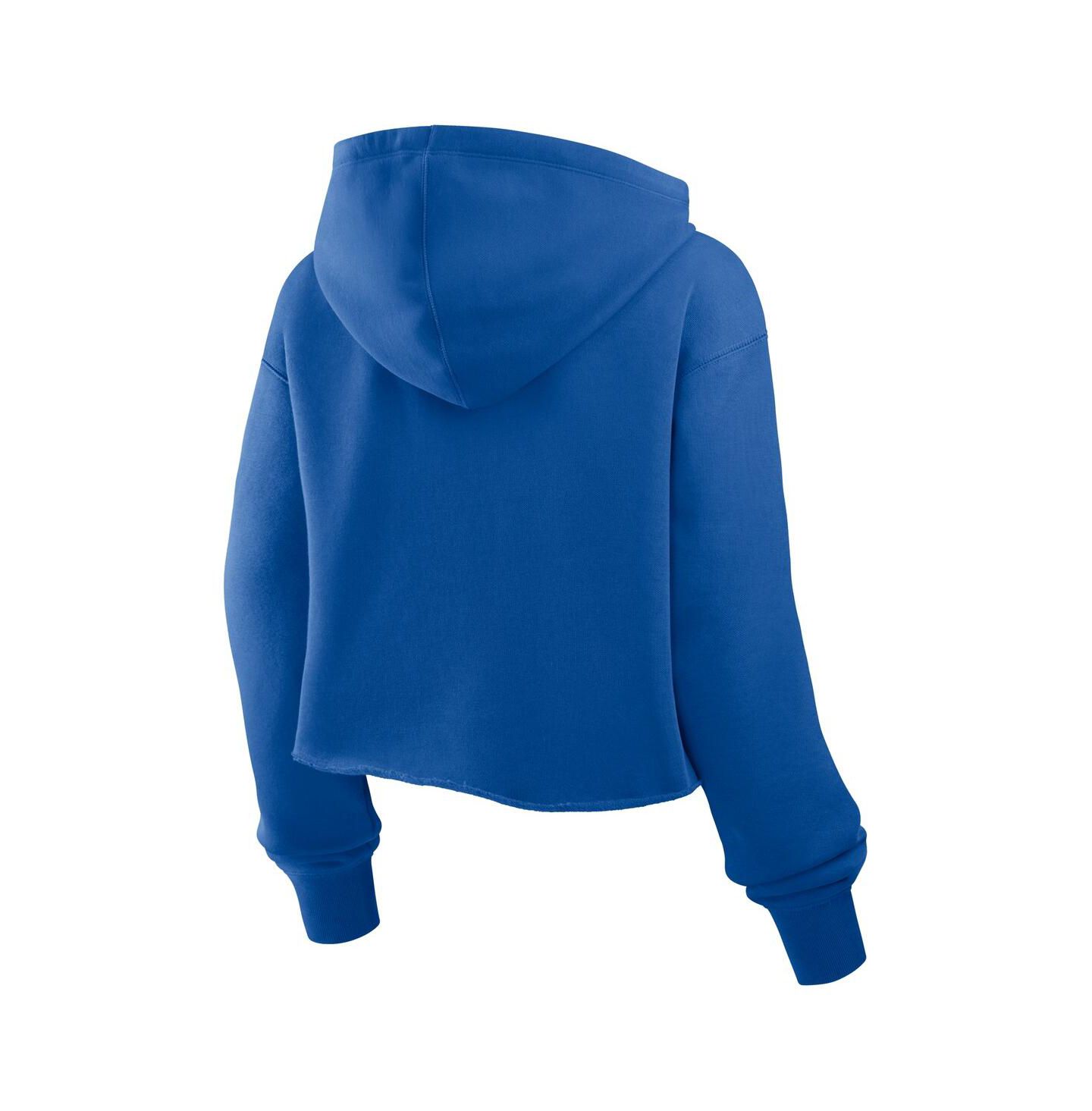 Женское худи Fanatics Royal Seattle Seahawks Oversized Hometown Heritage Cropped — фото 3