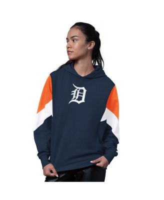 Starter - Wo Men's&nbsp; Navy Detroit Tigers Scrimmage Pullover Hoodie