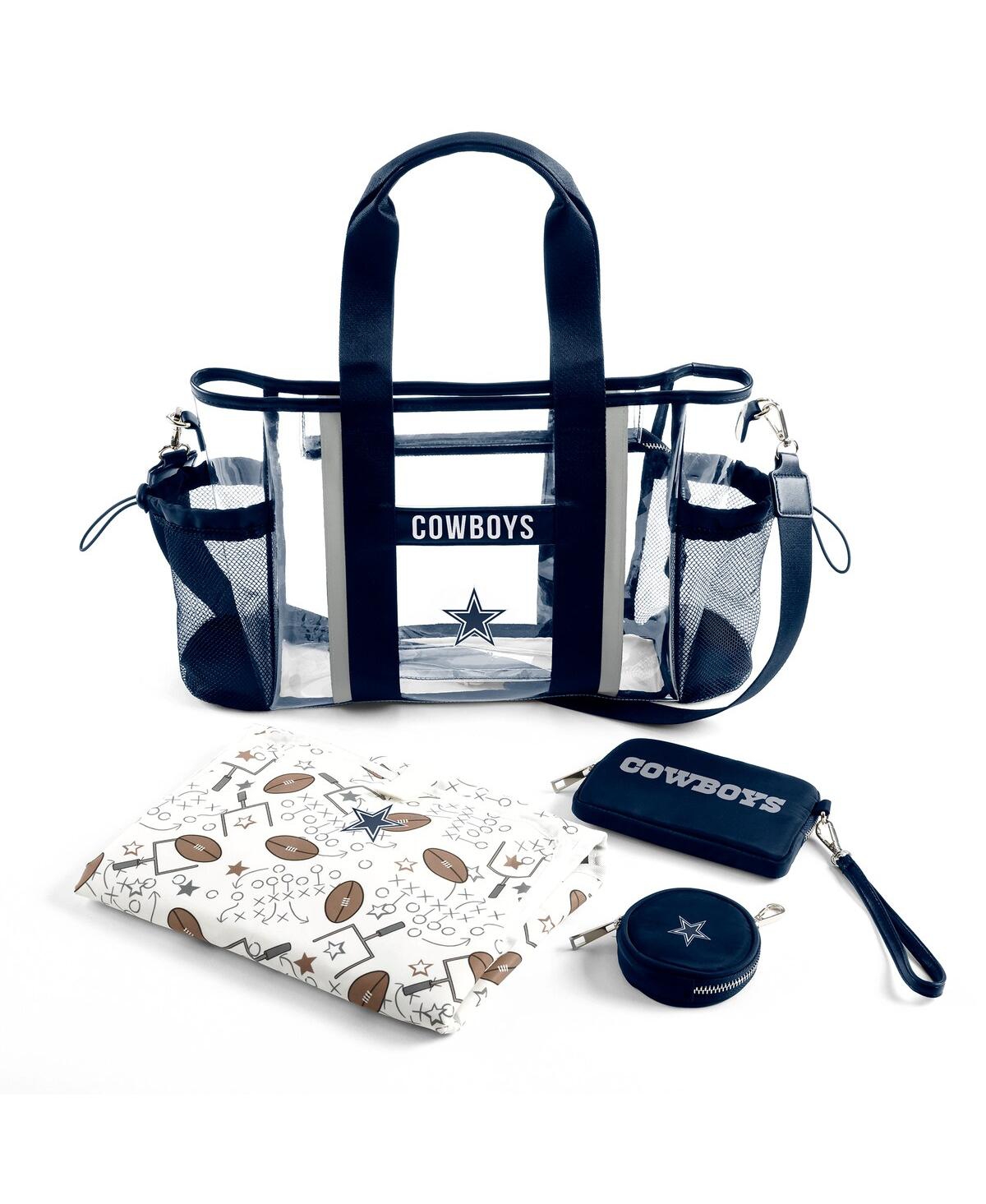 Wear By Erin Andrews Dallas Cowboys Clear Stadium Baby Bag In Transparent