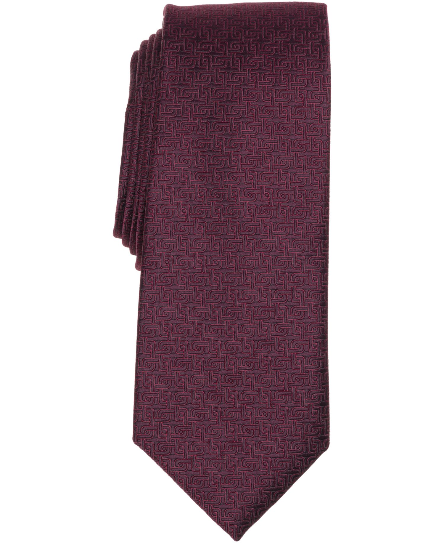 Men's Tundra Abstract Pattern Tie