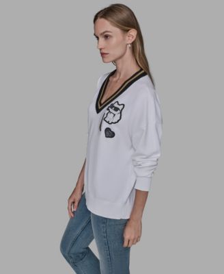 Women's Patch Detail Sweater