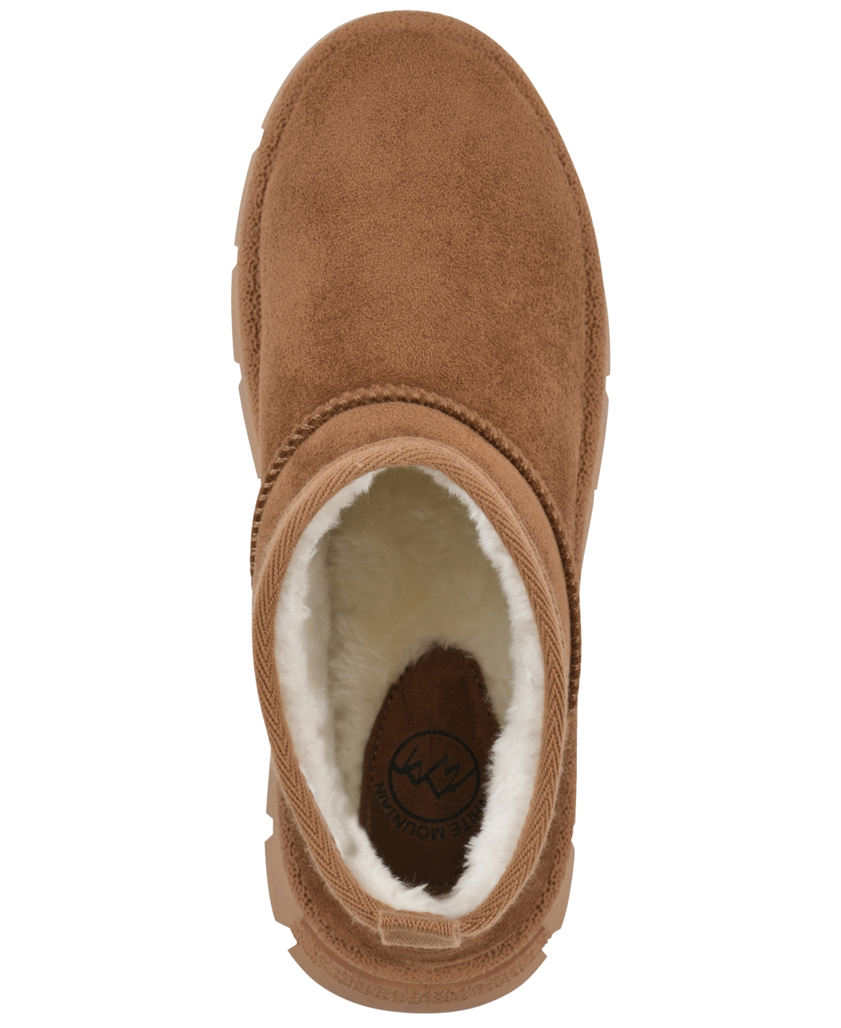 White Mountain Women's Toree Faux Fur Booties In Brown