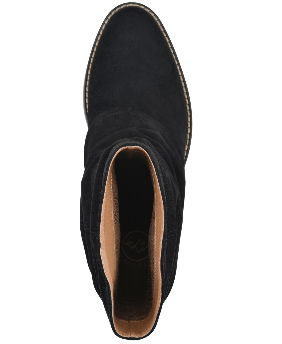White Mountain Women's Alden Mid Calf Western Booties In Black