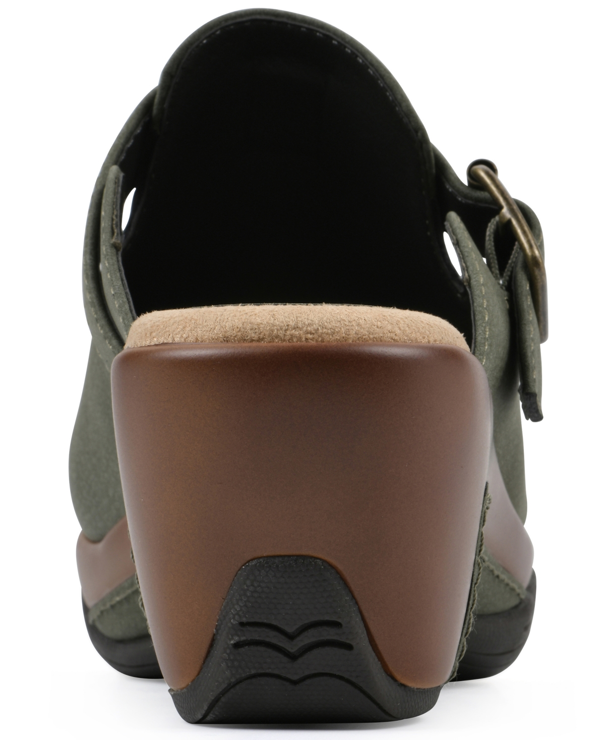 White Mountain Women's Viewed Slip-on Clogs In Green