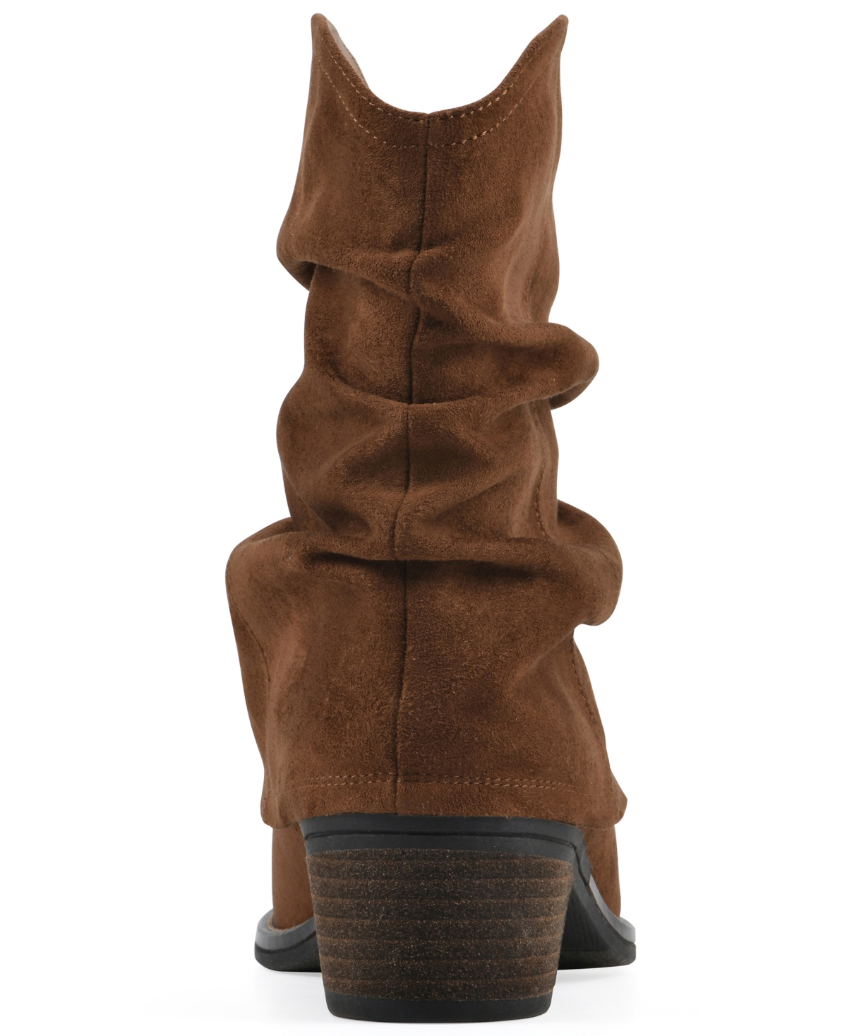 White Mountain Women's Alden Mid Calf Western Booties In Brown