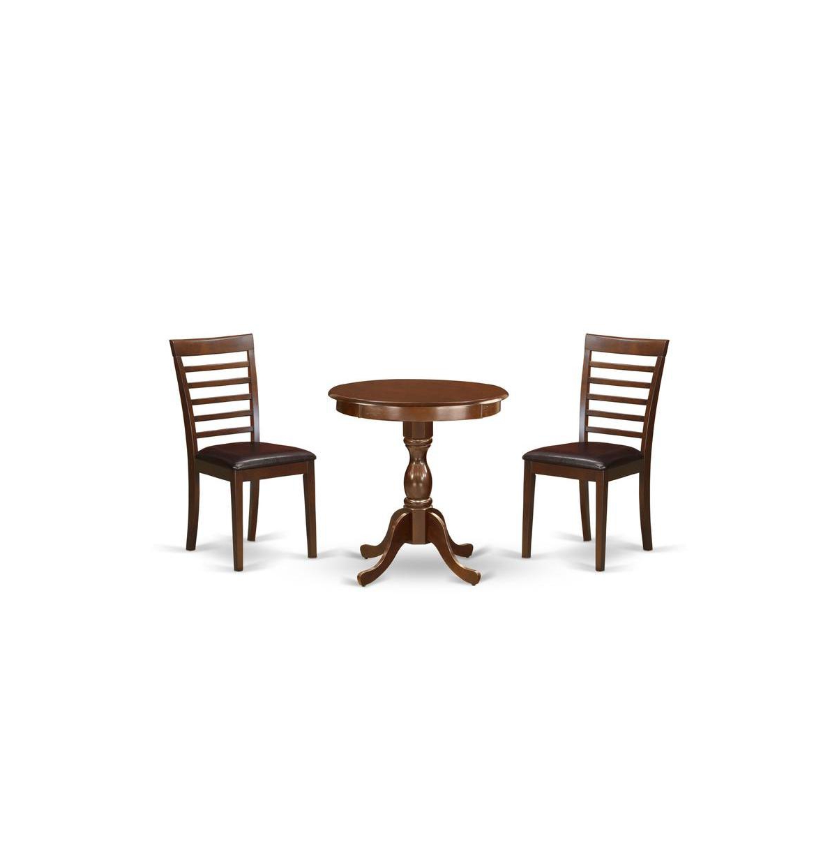 East West Furniture 3 Pc Kitchen Dining Set Kitchen Dining Dining