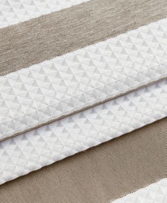 Ariana Ombre Waffle Shower Curtain, 72" x 72"