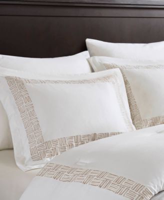 Nile Embroidery Oversized 4-Pc. Comforter Set, Queen