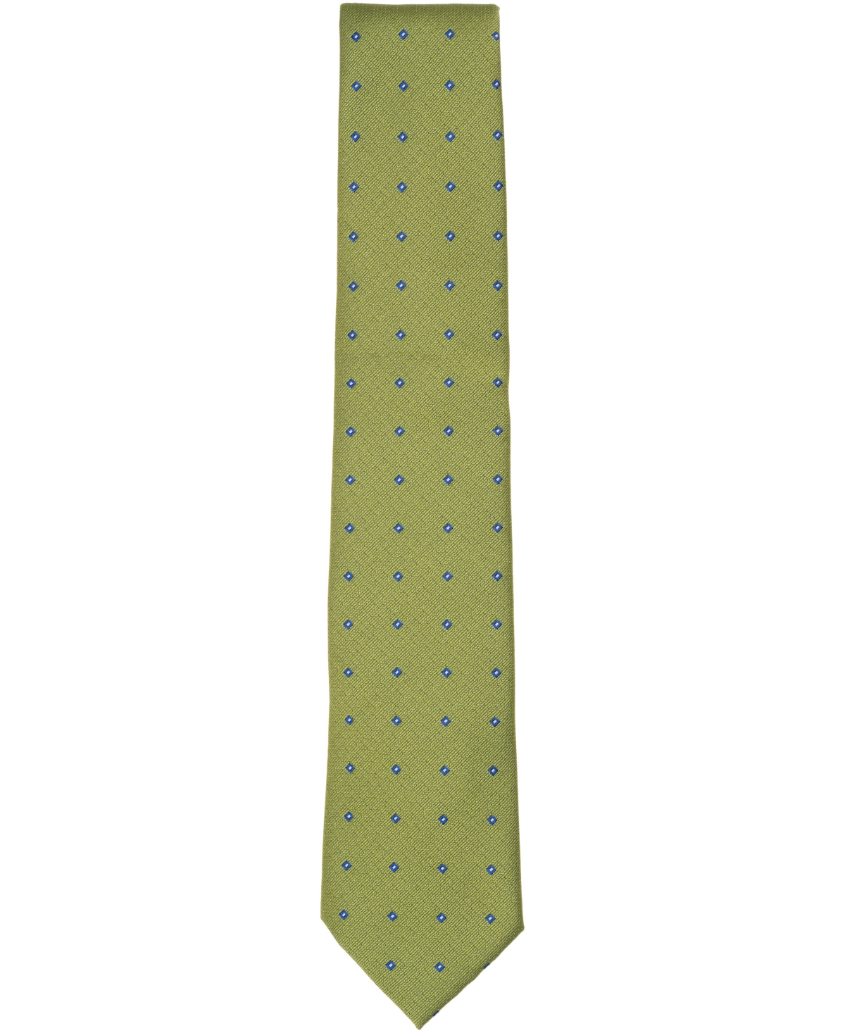 Club Room Men's Landcaster Neat Pattern Tie, Macy's Exclusive In Green