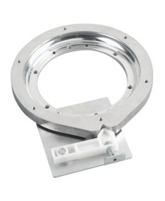 28" Lazy Susan Kidney-Shaped 1-Shelf Swivel Bearings