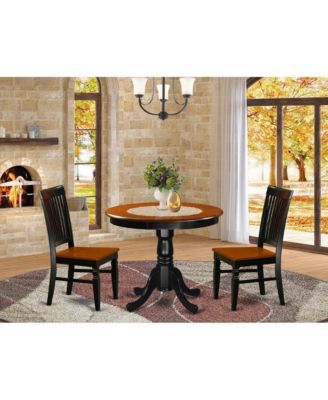 Dining Room Set Black & Cherry