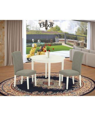 Dining Room Set Linen White