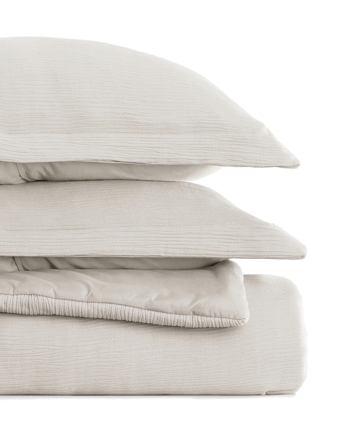 Ienjoy Home Cloud Weave Gauze 3-pc. Comforter Set, King/ California King In Sand