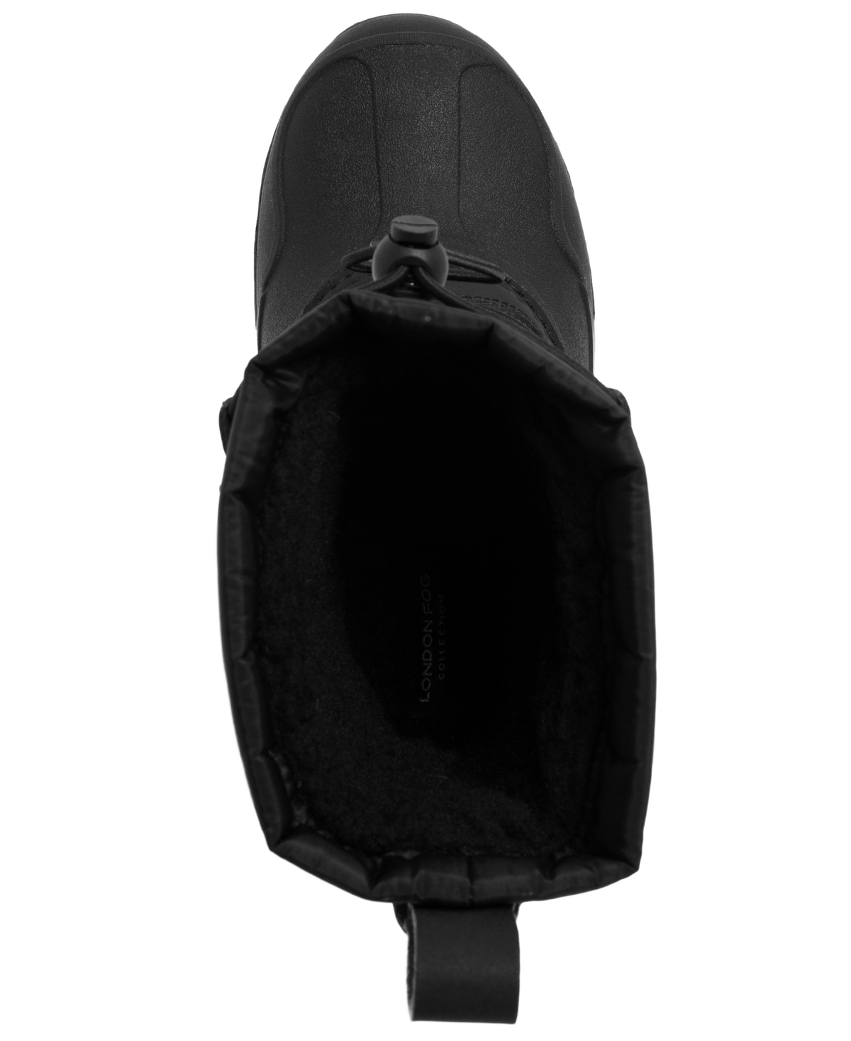 London Fog Little & Big Boys 1-5 Kenji Cold Weather Lace-up Boots In Black