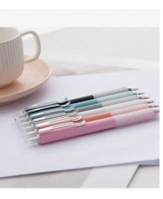 18 Pcs Ballpoint Pens Medium Point 1mm Black Ink Work Pen With Super Soft Grip Ball Point Pen For Men Women Retractable Office Pens