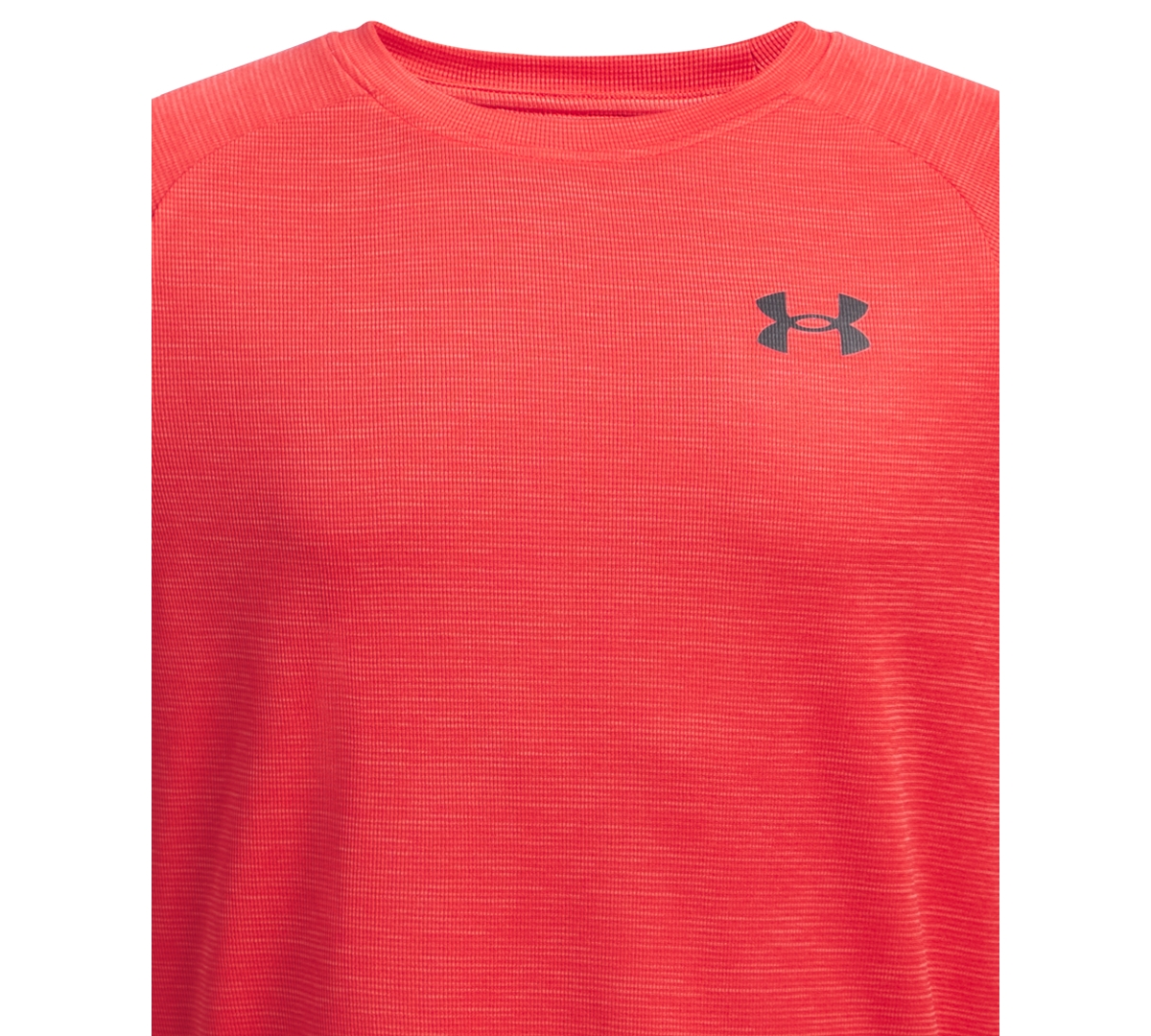 Under Armour Boys 6-18 Tech Textured Short Sleeve T-shirt In Red